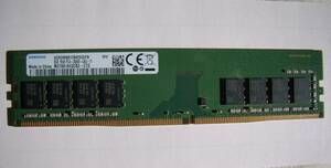 SAMSUNG 8GB 1Rx8 PC4-2666V-UA2-11 動作確認　中古