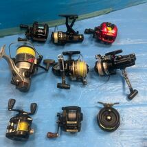 ★まとめ売り★ DAIWA ダイワ オリムピック スピニングリール フィッシング 釣具　リール　st-850 gs-800rd gx3000 lx3500 SHIMANO シマノ _画像1