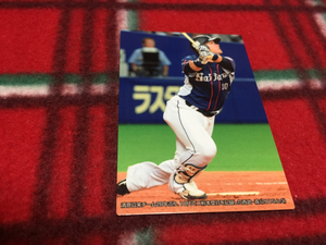 2015 カルビー プロ野球チップス 第3弾 C-9 森友哉（西武）チェックリストカード