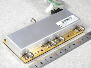 【HPマイクロ波】Anritsu(アンリツ) MM700001A SP4T DC-13GHz DC+12V Coaxial Switch SMA IN/OUT 動作簡易確認済 取外し現状渡しジャンク品