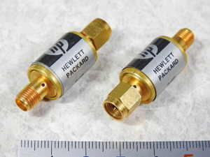 [HP micro wave ]HP 08565-60090 SMA 22GHz 2W 3dB micro wave attenuator 2 ps set 22GHz spare na removed operation simple verification settled present condition junk 