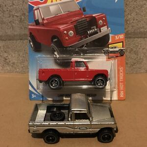 ランドローバー シリーズIII ピックアップ　セット　HWHOTTRUCKS ZAMAC