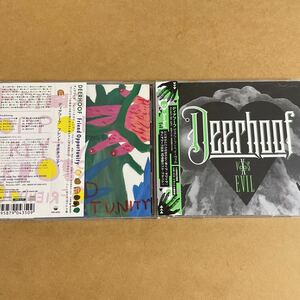 2枚 Deerhoof/Friend Opportunity+ディアフーフ vs. イーヴィル P-VINE国内盤 帯付 EVIL■KILL ROCK STARS/5RC POLYVINYLサトミ・マツザキ