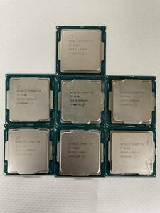 【美品】Intel Corei5-6600/7400/7600/8400/8600k/9400【作動機器より取り外し品】中古 送料無料