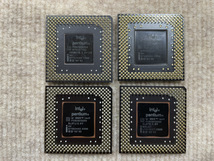 送料無料◆Intel Pentium 200 MMX166 MMX200 MMX233 4個セット 作動品_画像2