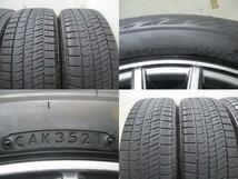 17インチ 225/60R17 7J+47 100 フォレスター 中古スタッドレスタイヤホイール【4本セット】 送料無料(SA17-3825）_画像10