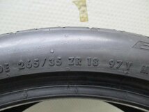 送料無料!! 265-35R18 9分山 コンチネンタル 2019年製 中古タイヤ1本(GM-7183）_画像5