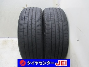 225-45R19 8.5分山 ダンロップ ビューロVE304 2021年製 中古タイヤ【2本セット】送料無料(M19-5590）