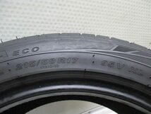 215-50R17 8.5-8分山 ケンダ ケネティカエコ 2021年製 中古タイヤ【4本】送料無料(M17-5653）_画像5