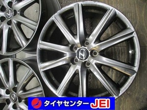 19インチ レクサス純正 8J+45/9J+60 114.3 LEXUS 中古アルミホイール【4本セット】送料無料(A19-4628）