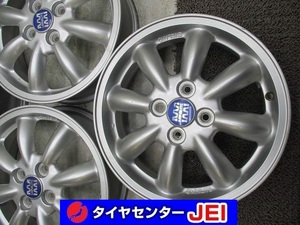 15インチ ダイハツ純正 ミニライト 4.5J+45 100 軽自動車 中古アルミホイール【4本セット】送料無料(A15-4619)