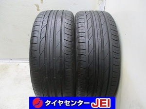 225-45R17 9-8.5分山 ブリヂストン トランザT001 2019年製 中古タイヤ【2本】送料無料(M17-5669）