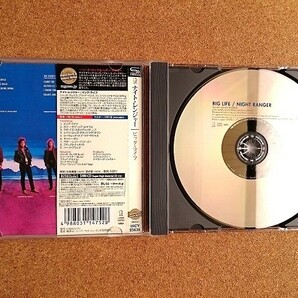 NIHGT RANGER★BIG LIFE 国内盤 帯付き 1991年マスター SHM-CD 送料185円～ ナイトレンジャー ビッグ・ライフの画像3