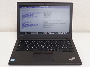 Lenovo ThinkPad X270 Core i7 7600U 2.80GHz ジャンク