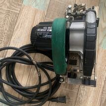 ◆中古 HITACHI 日立工機 165mm 深切り造作丸のこ C6UBY◆電動工具 ノコギリ 木工用 切断機 DIY 業務用 家庭用 現状品_画像3