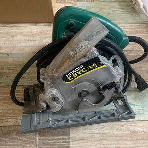 日立工機 HITACHI 100V 125mm集じん丸のこ C5YC　中古回転動作確認済み！