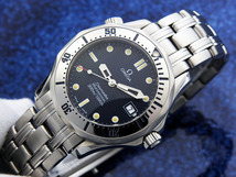 OMEGA オメガ Seamaster 300 Steel メンズ クォーツ ( 極美品 ,電池新品) / 36mm_画像4