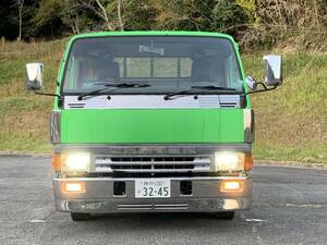 三菱　レトロ　キャンター　積載車　セルフローダー　売り切り　