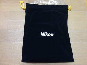 【新古品・非売品】NIKON　ソフトバッグ　巾着（大きめ）