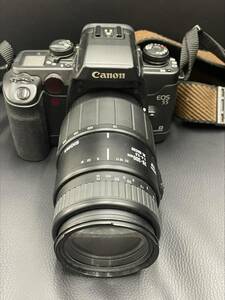 #789【難あり】キヤノン Canon EOS55 ボディ　シグマ SIGMA レンズ 70-300mm 1:4-5.6