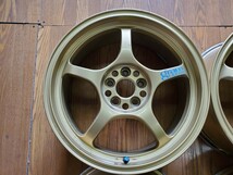 ■ボルクレイズ グラムライツ 17インチ 7.5J 5H100 +48 4本セット 中古品■_画像5