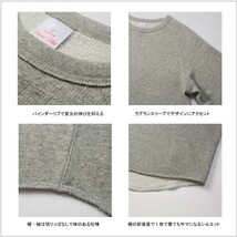 【送料無料】ハンマーヘッド カットオフ クルーネック スウェット ブラック XL ／ hammer head Cut Off Crew Neck Sweat 長袖_画像4