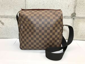 (D) LOUIS VUITTON ルイヴィトン ダミエ ナヴィグリオ ショルダーバッグ 