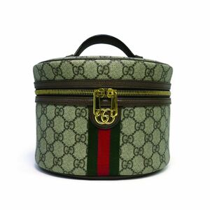 171s GUCCI グッチ オフディア GGスプリーム コスティックケース 611001 バニティ ポーチ