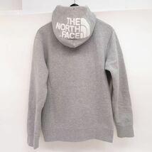 132 THE NORTH FACE ノースフェイス リアビューフルジップフーディ NT11930 Sサイズ ミックスグレー ※中古_画像2