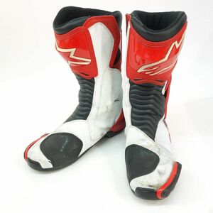 119 alpinestars/アルパインスターズ S-MX6 28.5cm バイク用レーシングブーツ ※中古