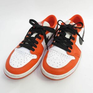 153 NIKE ナイキ WMNS AIR JORDAN 1 LOW OG ウィメンズ エアジョーダン 1 ロー CZ0775-801 US7.5/24.5cm 箱無 ※中古現状品