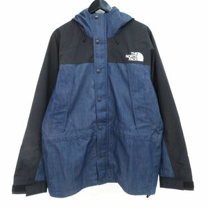 132s THE NORTH FACE ノースフェイス MOUNTAIN LIGHT DENIM JACKET マウンテンライトデニムジャケット NP12032 Lサイズ ※中古