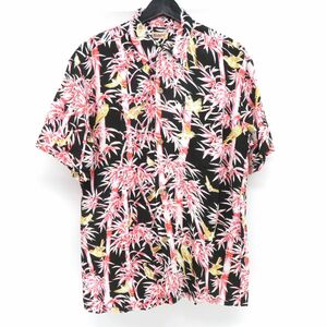 132 SUN SURF サンサーフ S/S RAYON HAWAIIAN SHIRT“SPARROW’S HIDEOUT BAMBOO”アロハシャツ SS38039 Mサイズ ※中古