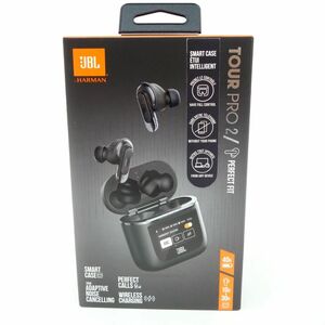 100s JBL TOUR PRO 2 / PERFECT FIT 完全ワイヤレスイヤホン ブラック ※中古