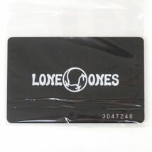 166s LONE ONES ロンワンズ ホーク ビード(S) マットオニキス(6mm) ブレスレット 28石 ※中古_画像7