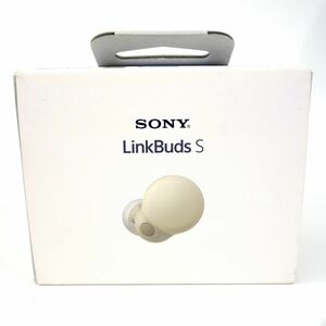 100 SONY ソニー LinkBuds S ワイヤレスノイズキャンセリングステレオヘッドセット WF-LS900N エクリュ 動作品 ※中古