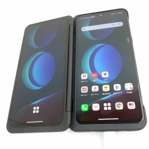 112 docomo/ドコモ LG V60 ThinQ 5G L-51A 8GB/128GB The Black 5Gスマホ アンドロイド ※中古/利用〇