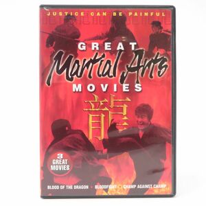 015s DVD Great Martial Arts Movies BLOOD OF THE DRAGON / BLOODFIGHT / CHAMP AGAINST CHAMP ※中古