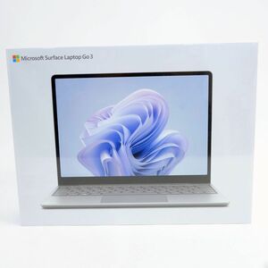 099【未開封】Microsoft/マイクロソフト Surface Laptop Go 3 XK1-00005 プラチナ i5/8GB/256GB ノートパソコン