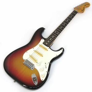 092s☆FERNANDES フェルナンデス FST-70 3TS ストラトキャスター エレキギター ※中古