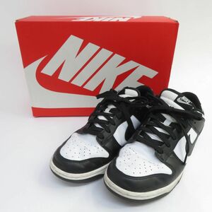 153 NIKE ナイキ DUNK LOW RETRO ダンク ロー レトロ DD1391-100 US9.5 27.5cm 箱有 ※中古