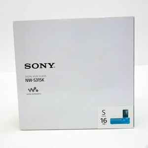 103s SONY ソニー ウォークマン Sシリーズ NW-S315K L 16GB ブルー　※中古