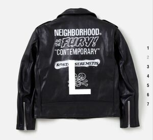 Schott×NEIGHBORHOODネイバーフッド × コスタスライダース 牛革