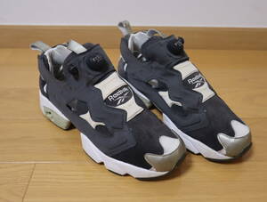 ☆Reebok リーボック INSTA PUMP FURY インスタポンプフューリー 黒×白 サイズ27.5☆