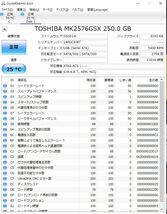 ★☆送料無料☆ HDD 250GB SATA MK2576GSX ノートパソコン用 TOSHIBA 8☆★_画像3