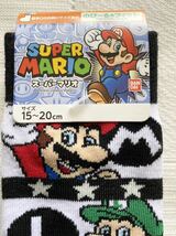 即決★新品15～20㎝　スーパーマリオ　スニーカーソックス　靴下　SUPERMARIO　マリオ＆ルイージ　ショートソックス　アンクルソックス_画像2