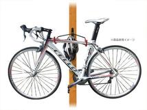 自転車ハンガー/バイクハンガー 壁掛け用ディスプレイフック/自転車収納 サイクルスタンド 室内保管 室内自転車スタンド▽_画像3