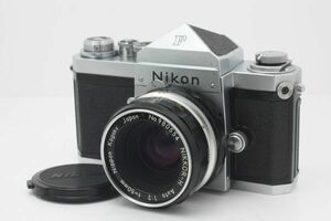 ニコン Nikon F アイレベル ボディ シルバー 640万番 NIKKOR-H Auto 1:2 50mm #16
