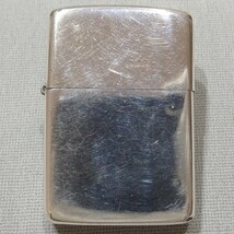 1円～★ZIPPO STERLING 無地 筆記体 旧字体 旧ロゴ ライター スターリング ヴィンテージ ジッポー★_画像4