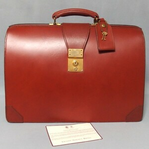 ★SWAINE ADENEY BRIGG DULLES BAG CHESTNUT ブライドルレザー ダレスバッグ チェスナット ビジネス スウェイン・アドニー・ブリッグ★